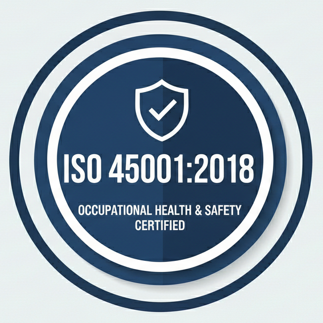 Certified ISO 45001:2018